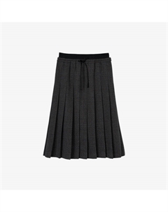 Юбка плиссированная в клетку, серый / коричневый Sandro