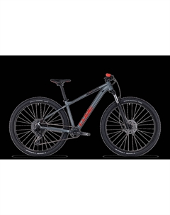 Велосипед хардтейл Analog, flashgrey´n´red Cube
