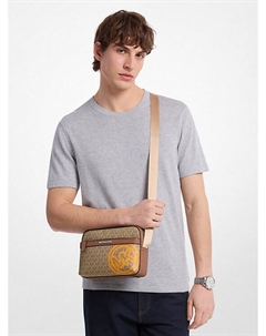 Удобная сумка через плечо с фирменным логотипом Cooper, оранжевый Michael kors