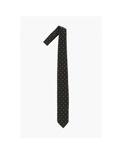 Шелковый галстук с цветочным мотивом, двухцветный Dsquared2