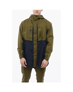 Двухцветная ветровка с карманами для мелочей, зеленый Woolrich