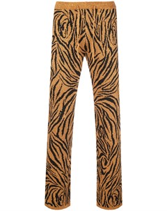 Lazoschmidl спортивные брюки archie с тигровым принтом m оранжевый Lazoschmidl