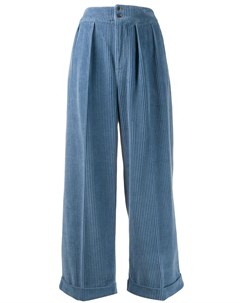 Bellerose вельветовые брюки палаццо синий Bellerose