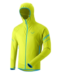 Куртка с капюшоном и застежкой-молнией, желтый Dynafit