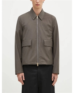 Куртка-рубашка с карманом на молнии, серый Paul smith