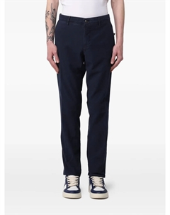 Брюки с нашивками, синий Incotex