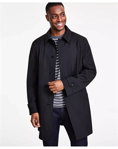 Мужской классический плащ, черный Michael kors