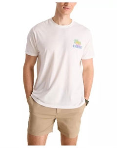 Мужская футболка с принтом Captain's License, белый Chubbies