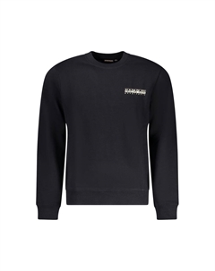 Черный хлопковый свитер Napapijri