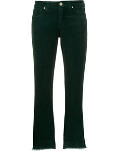 Two denim укороченные вельветовые брюки 27 зеленый Two denim