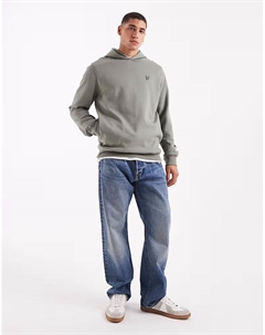 Толстовка со средними слоями в цвете x826 clay green Lyle & scott