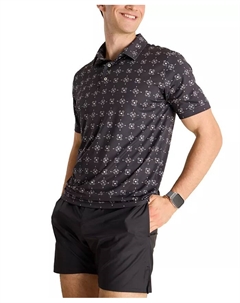 Мужская поло с коротким рукавом и принтом The Bandanarama, черный Chubbies