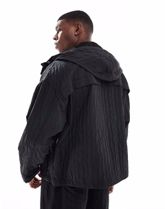 Куртка черного цвета Pull & bear