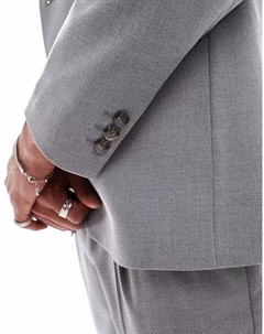 Классический пиджак серого цвета Asos design