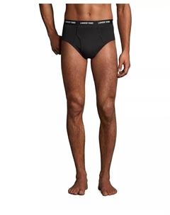 Мужские трикотажные трусы 3 шт, черный Lands' end