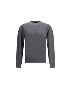 Свитер из натуральной шерсти, серый Dsquared2