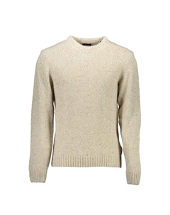 Бежевый шерстяной свитер Gant