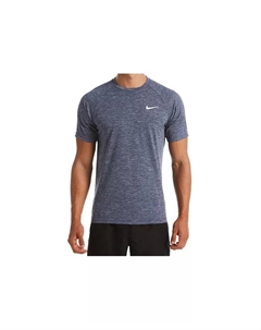 Мужская влагоотводящая термофутболка Hydroguard Heather Big & Tall, синий Nike