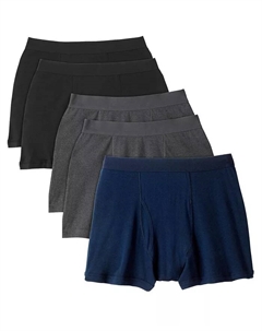 Боксеры из хлопка Big & Tall, 5 штук, мультиколор Kingsize