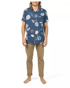 Мужская рубашка с коротким рукавом Mod Tropics, синий Rip curl