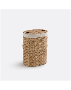 Корзина для белья с двойным отделением Lomopi бежевый Laredoute