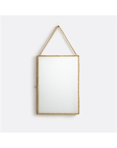 Подвесная рамка с узором пиковый туз высотой 295 см Uyova желтый La redoute interieurs