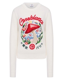 Хлопковый свитер Casablanca