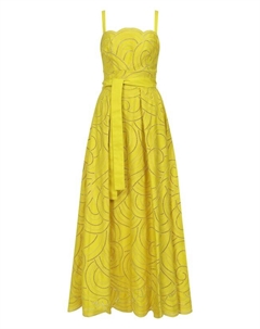 Хлопковое платье Elie saab