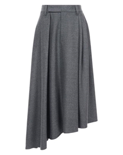 Шерстяная юбка Brunello cucinelli