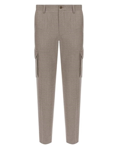 Шерстяные брюки-карго Corneliani
