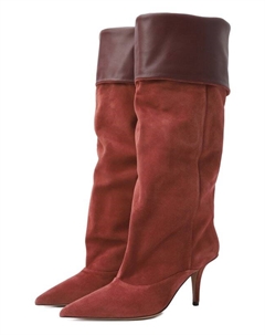 Замшевые сапоги Ines 75 Paris texas