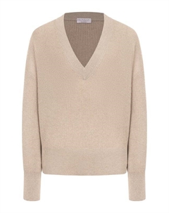 Свитер из кашемира и вискозы Brunello cucinelli