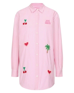 Хлопковая рубашка Mc2 saint barth