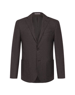 Пиджак из шерсти и шелка Corneliani