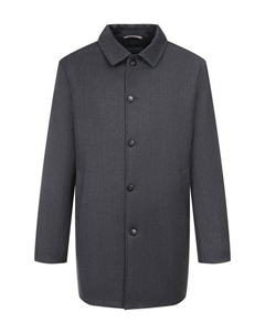 Шерстяное пальто Canali