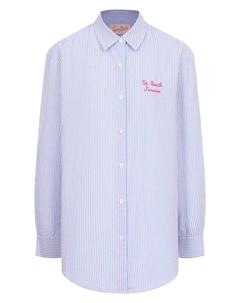 Хлопковая рубашка Mc2 saint barth