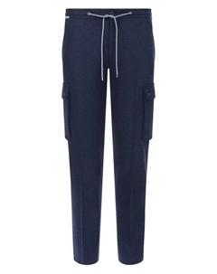 Шерстяные брюки-карго Corneliani