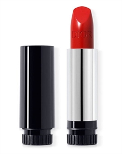 Сменный блок помады для губ с сатиновым финишем Rouge, оттенок 080 Красная улыбка (3,5g) Dior