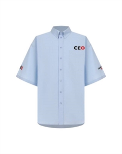 Хлопковая рубашка Balenciaga