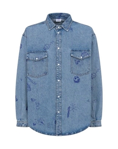 Джинсовая рубашка Vetements