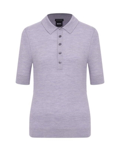 Шерстяное поло Boss