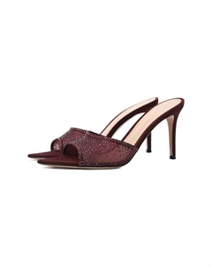 Комбинированные мюли Rania 85 Gianvito rossi