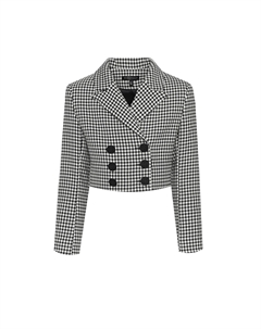 Пиджак твидовый в гусиную лапку Dan maralex