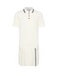 Платье-поло, белое Kenglabel