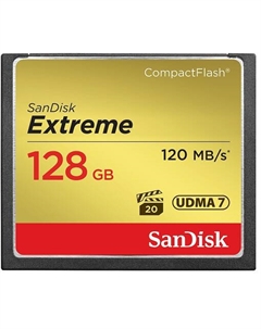 Карта памяти 128GB SDCFXSB-128G-G46 Extreme CF 120MB/s, 85MB/s write, UDMA7 Sandisk
