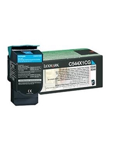 Тонер-картридж C544X1CG cyan для С544 (4 000 стр) Lexmark