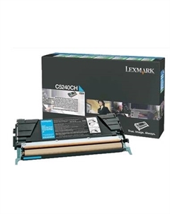 Картридж C5240CH C524 Return Cyan High Yield, 5K Lexmark