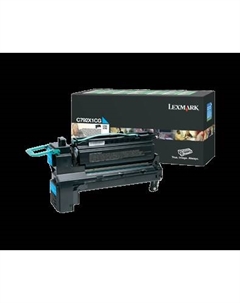 Картридж C792X1CG Голубой сверхвысокой ёмкости для C79x, LRP (20K) Lexmark