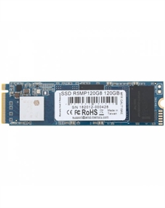 Накопитель SSD M.2 2280 R5M120G8 120GB SATA III 3D TLC 530/400MB/s IOPS 64K/81K Amd