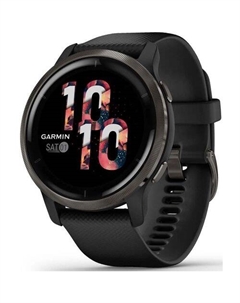 Смарт-часы Venu 2, 33мм, 1.3", черный/черный Garmin